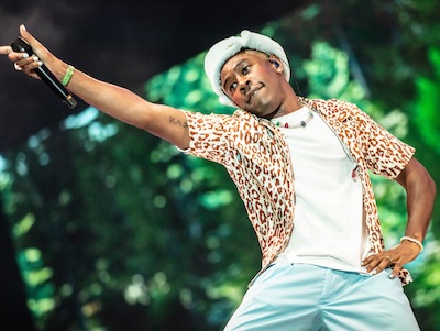 tyler the creator performing at his concert